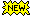 the word new in a yellow bubble